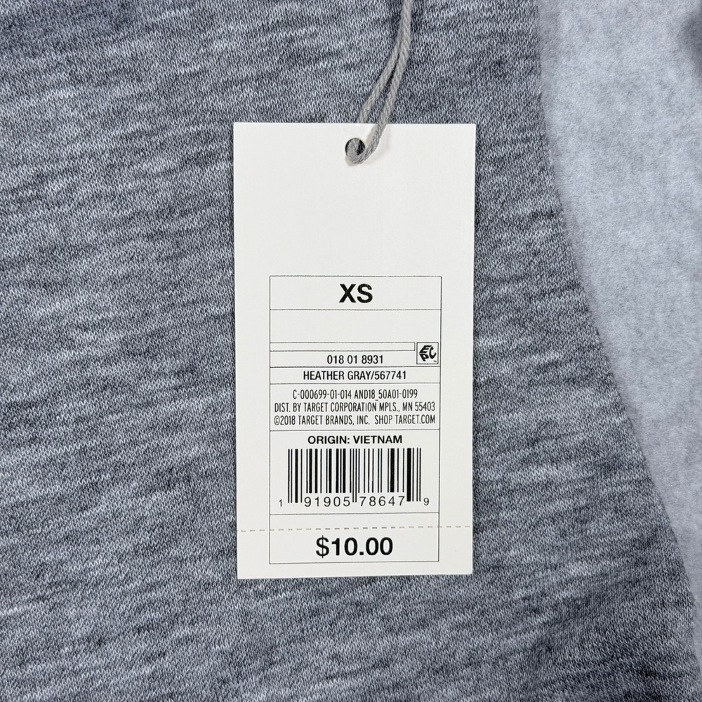 A New‎ Day Womens Heather Gray Turtleneck Long Sleeve Top XS 018 01 8931 - Picture 2 of 7